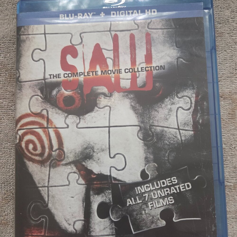 Blu-Ray + Digital Saw the complete movie collection
